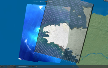 SEAScope screenshot with Brittany tidal current case study data