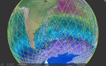 SEAScope screenshot with global circulation case study data