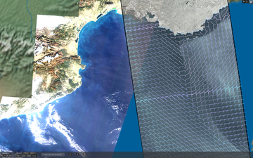 SEAScope screenshot with Gulf of Lion case study data