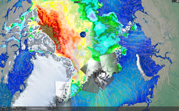 SEAScope screenshot with polar case study data